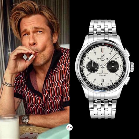 brad pitt breitling ambassador